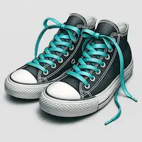 Cipőfűzők különböző színekben