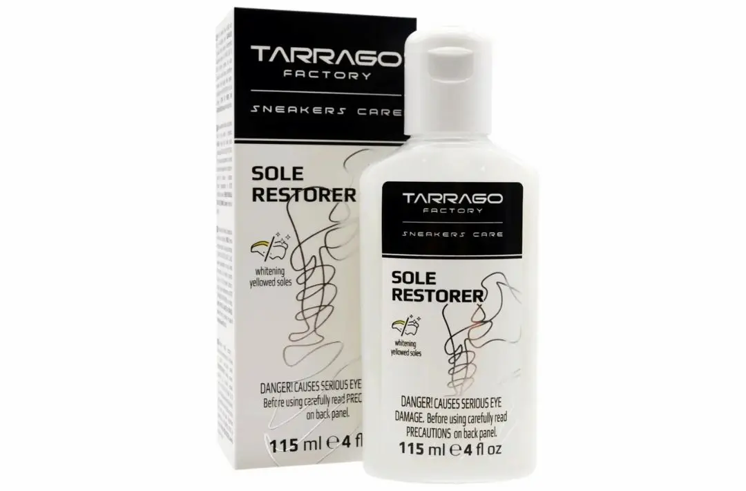 Sneaker talpfehérítő – megsárgult gumitalp és talpszél tisztítása