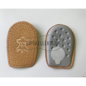 Pedibus FIX latex habos sarokemelő juhbőr felsőrésszel, sarokfájdalom és lábhossz-korrekcióhoz.