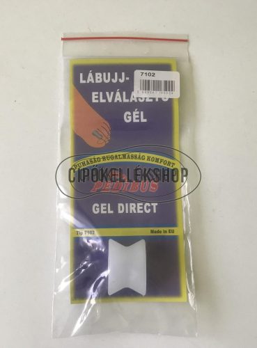 Pedibus Gel Direct széles lábujjelválasztó puha gélből, gyulladt és tyúkszemes lábujjak védelmére