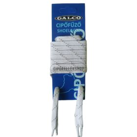 Fényvisszaverős fehér cipőfűző – prémium lapos kivitel, 120 és 140 cm hosszúságban