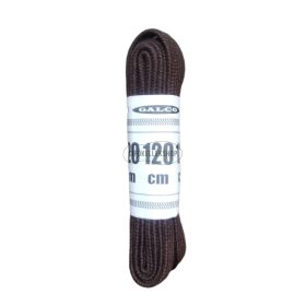 Sötétbarna lapos pamut cipőfűző – több hosszban (85–160 cm)