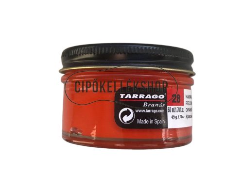 Tarrago-tégelyes-viasz-alapú-cipőkrém-narancsvörös