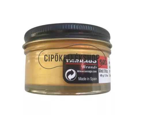 Tarrago viasz alapú cipőkrém – arany szín, 50 ml