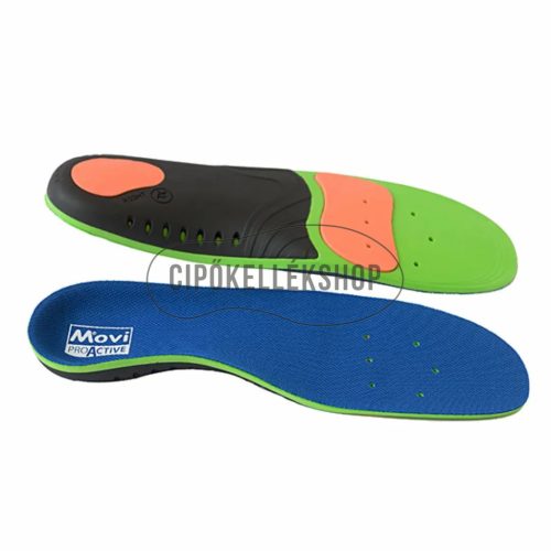 MOVI-MULTISPORT anatómiai sport talpbetét ütéscsillapító zónákkal és légáteresztő kialakítással