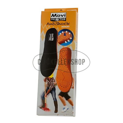 Movi Antishock memóriahabos talpbetét ütéscsillapító és szellőző kialakítással