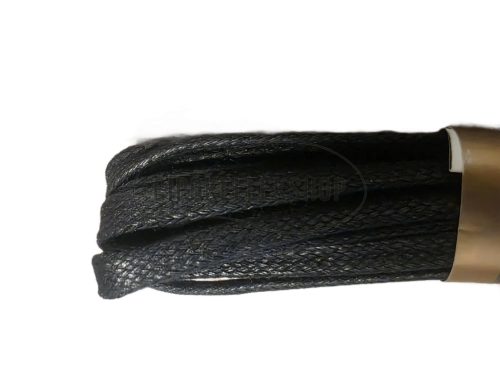 Movi fekete lapos vaxos cipőfűző 