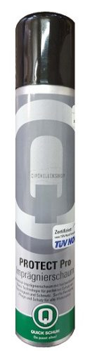 Quick Schuh tisztító és impregnáló hab cipőkhöz – bőr, műbőr, textil és TEX anyagokra