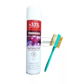 Tarrago Waterstop impregnáló spray + nubuk kefe szett
